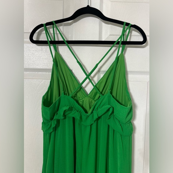 Flying Tomato Vibrant Green Strappy Maxi Dress - Picture 8 of 10
